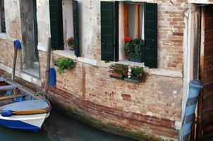 View of the town of Venice Venezia in Italy photo