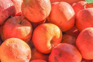 manzana roja fruta saludable cocina vegetariana foto