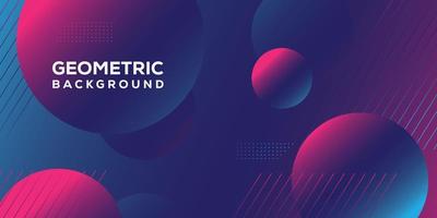 Gradient geometric background. Elegant and luxury vector