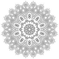 elegant mandala vector for design