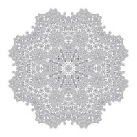 beautiful line art mandala vector for design