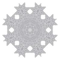 beautiful line art mandala vector for design