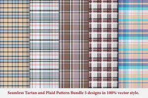 Tartan Plaid Pattern Buffalo Vector, Fabric background wallpaper vector