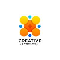 vector modern business logo gradient icon design