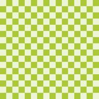 Checkered seamless green  pattern backgroun, Green and Light Green Pattern. vector