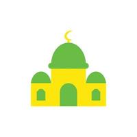 this is the icon for the mosque vector