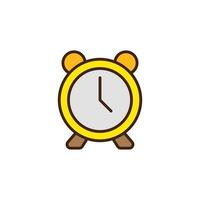 this is the alarm clock icon vector