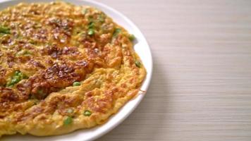 omelete com feijão comprido ou feijão-frade - comida caseira video
