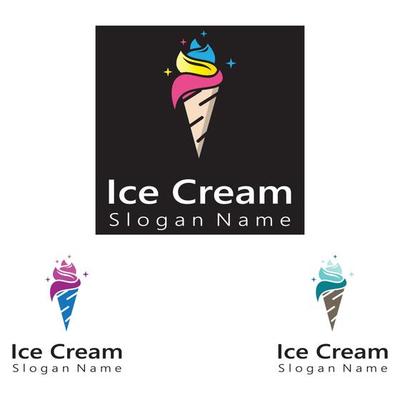 Ice Cream Logo Vector Art, Icons, and Graphics for Free Download