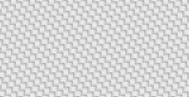 Panoramic gray wicker background, repeating elements - Vector