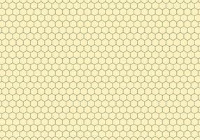 Seamless hexagonal pattern background vector