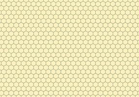 Seamless hexagonal pattern background vector