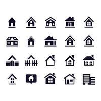 buildings icons vector design