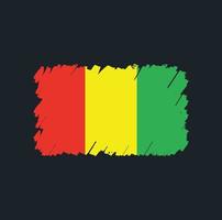 Guinea Flag Brush vector