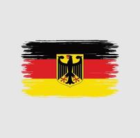 Germany Flag Brush. National flag vector