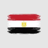 Egypt Flag Brush. National flag vector