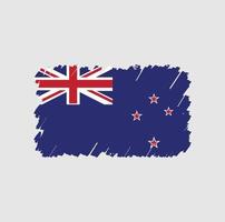 New Zealand Flag Brush vector