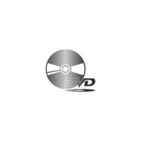 DVD logo icon design template vector illustration