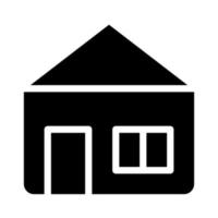 House With Solid icon suitable for House Icon Set vector