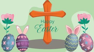 Easter sunday egg vector art, icons, and graphics
