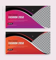 Multipurpose Web Banner And Cover Template. Business Agency Banner Design. Online ad banner. Website Banner, Thumbnail Design vector
