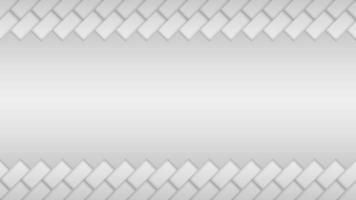 ornamento abstracto gris de fondo de ladrillos. banner geométrico con formas rectangulares construcción creativa simple tracería de piedra arte vector mampostería