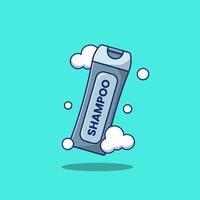 Shampoo cartoon vector icon illustration isolated object