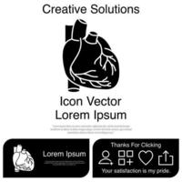 Heart Icon Vector EPS 10