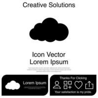 Cloud Icon Vector EPS 10