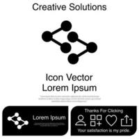 Atom Icon Vector EPS 10