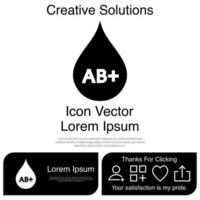 Blood Icon Vector EPS 10