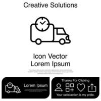 Delivery Icon Vector EPS 10