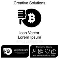 Down Investment Icon Vector EPS 10