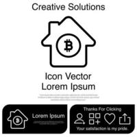 House Money Icon Vector EPS 10