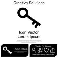 Key Icon Vector EPS 10