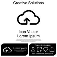 Cloud Icon Vector EPS 10