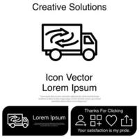 Delivery Icon Vector EPS 10