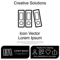 Binder Icon Vector EPS 10