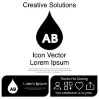 Blood Icon Vector EPS 10