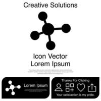 Atom Icon Vector EPS 10