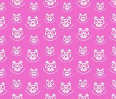 Dog pattern Design vector