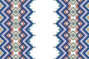 diseño geométrico étnico de patrones sin fisuras. tela azteca alfombra mandala ornamento chevron textil decoración papel tapiz. Fondo de bordado tradicional afroamericano de Turquía boho tribal vector