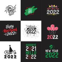 Happy New Year Bundle vector