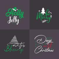 Christmas Bundle  Design vector