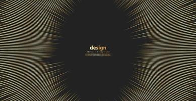 Abstract pattern golden line. Design stripe gold on black background. Modern luxury concept. Vector illustration