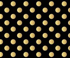 Gold polka dots pattern, colorful holiday background - vector abstract background