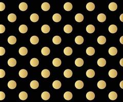 Gold polka dots pattern, colorful holiday background - vector abstract background