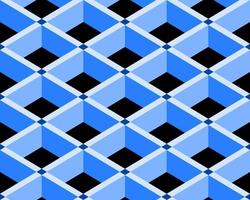 abstract 3d cubes vector