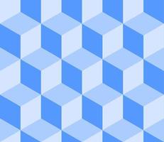 abstract 3d cubes vector