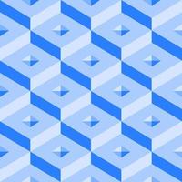 abstract 3d cubes vector